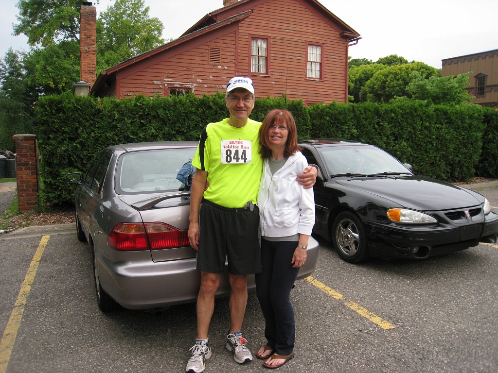Solstice 10K 2010-06 0035.jpg - The 2010 running of the Northville Michigan Solstice 10K race. Six miles of heat, humidity and hills.